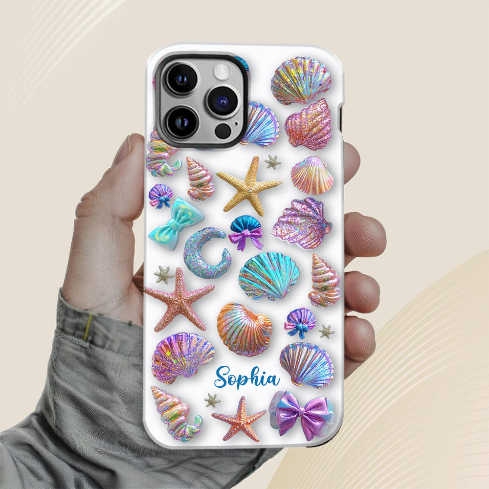 Salty Lil' Beach - Personalized Sea Lover Full Print Phone Case