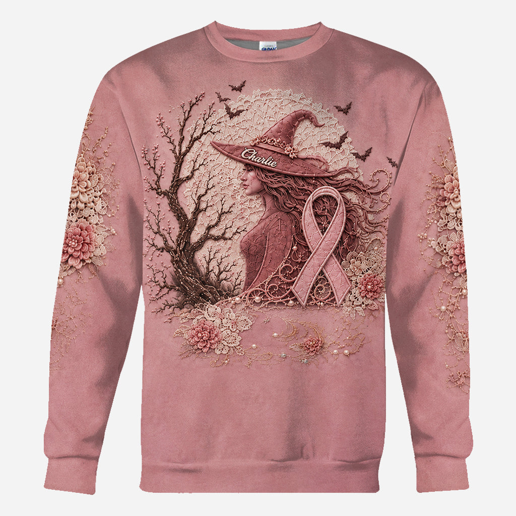 Sensibilisation au cancer du sein - Chemise personnalisée à motifs