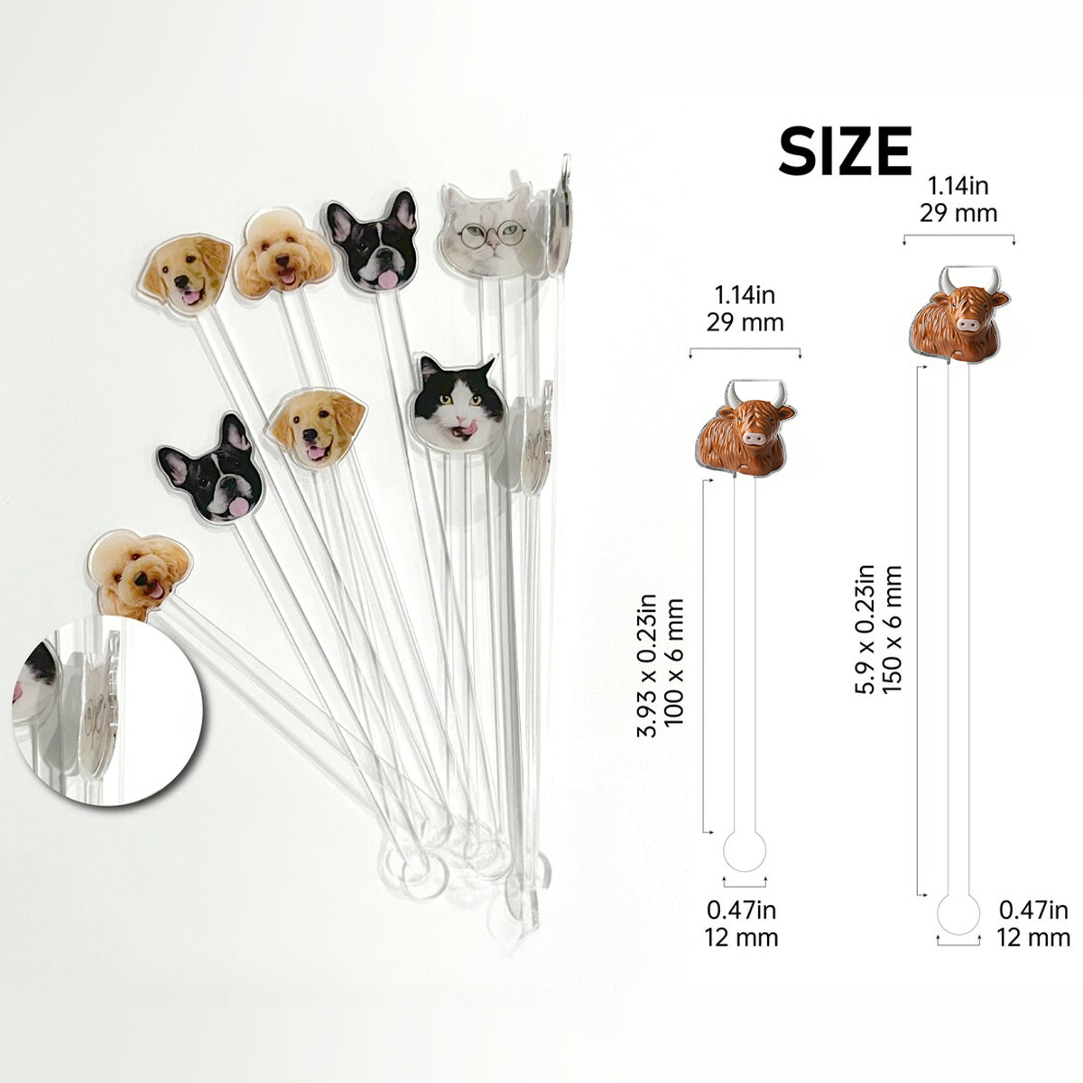 Farmer Life - Personalized Farmer Set Accent Mug with Acrylic Stirrers