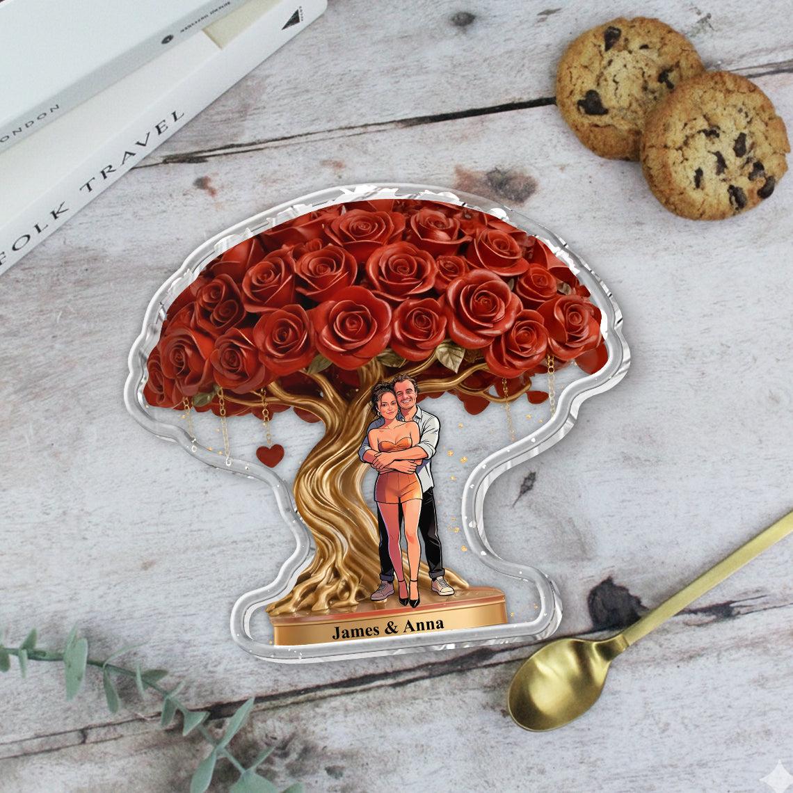 Custom From Any Photo - Personalized Couple Catch-All Tray