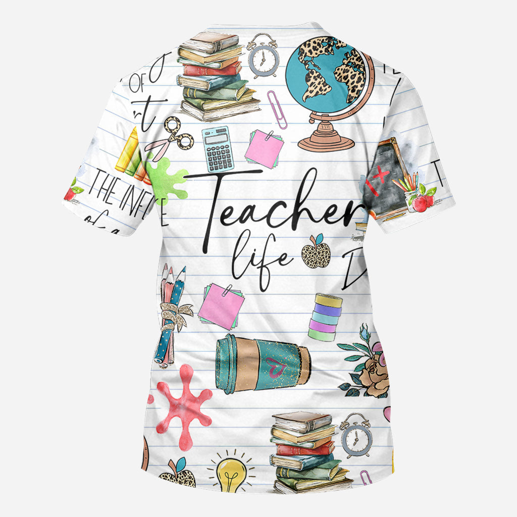 Lehrerleben – Personalisiertes Lehrer-T-Shirt