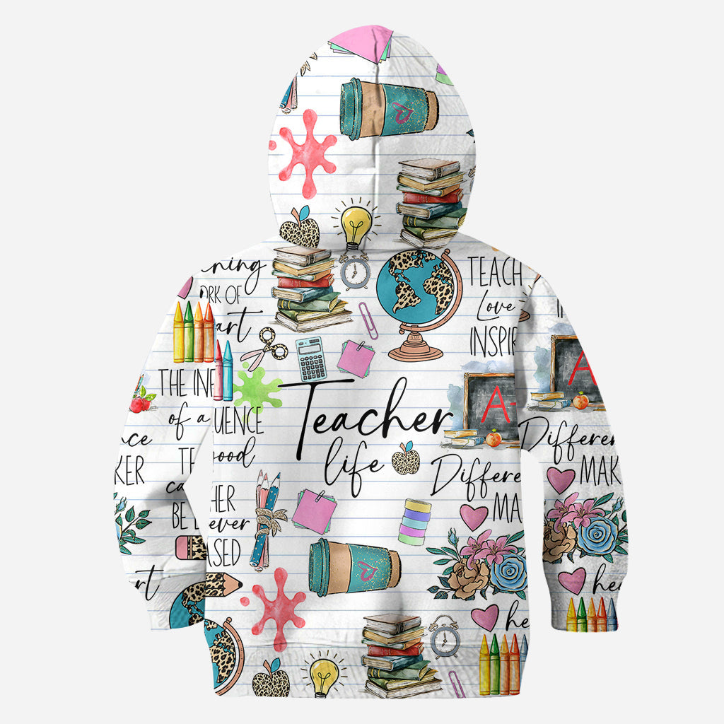 Lehrerleben – Personalisiertes Lehrer-T-Shirt