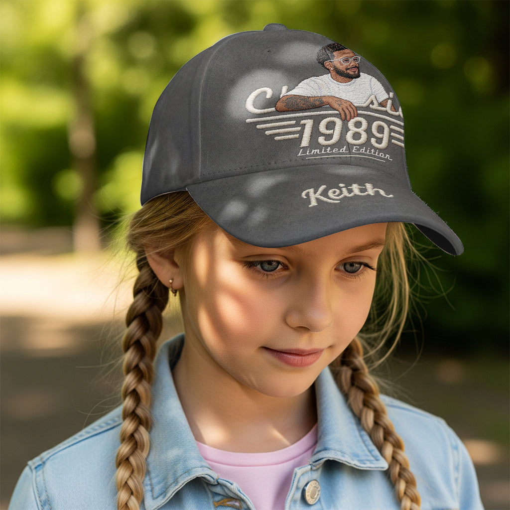 Die Legende seit der Geburt, Vatertagsgeschenke, Klassische Limited Edition - Personalisierte Vater Klassik Mütze