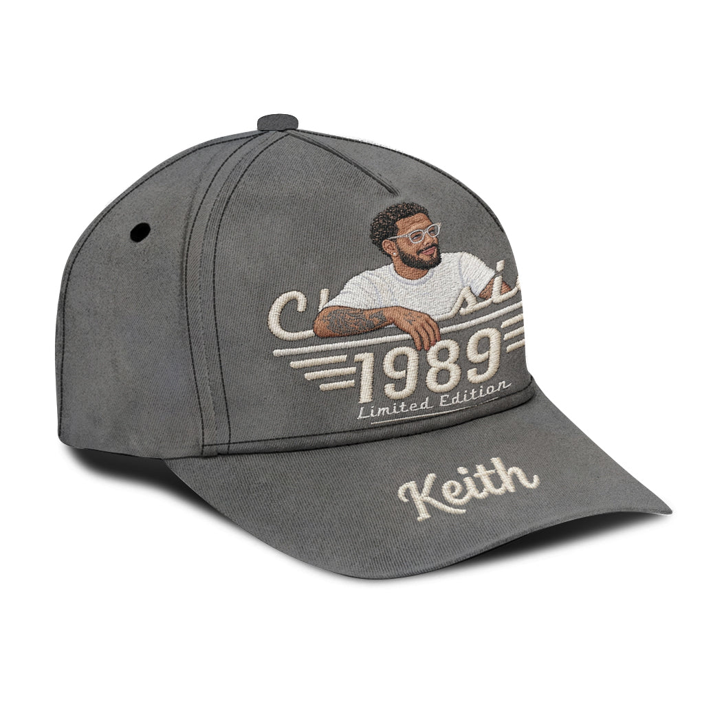 Die Legende seit der Geburt, Vatertagsgeschenke, Klassische Limited Edition - Personalisierte Vater Klassik Mütze