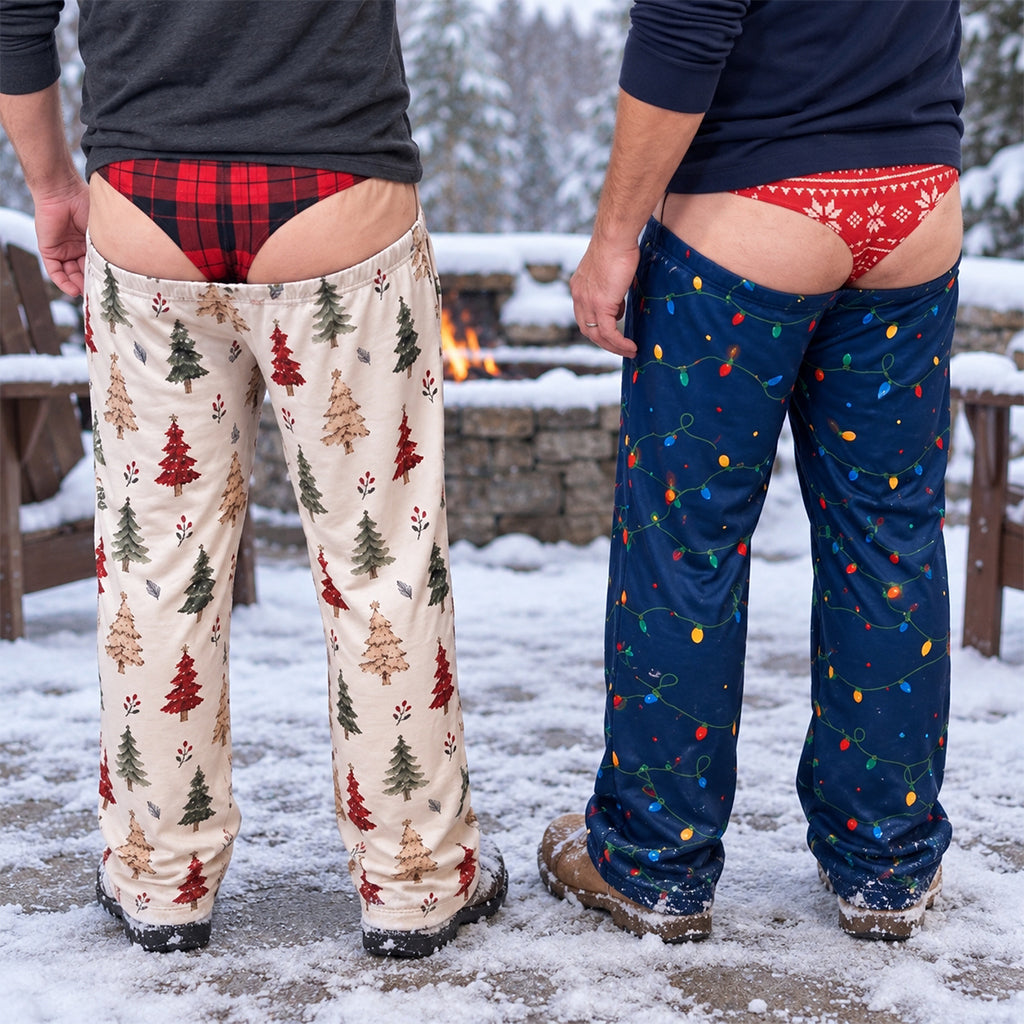 Couple Gift, Funny Christmas Gift for Husband, Boyfriend - Personalized Spicy Couple Pajama Pants