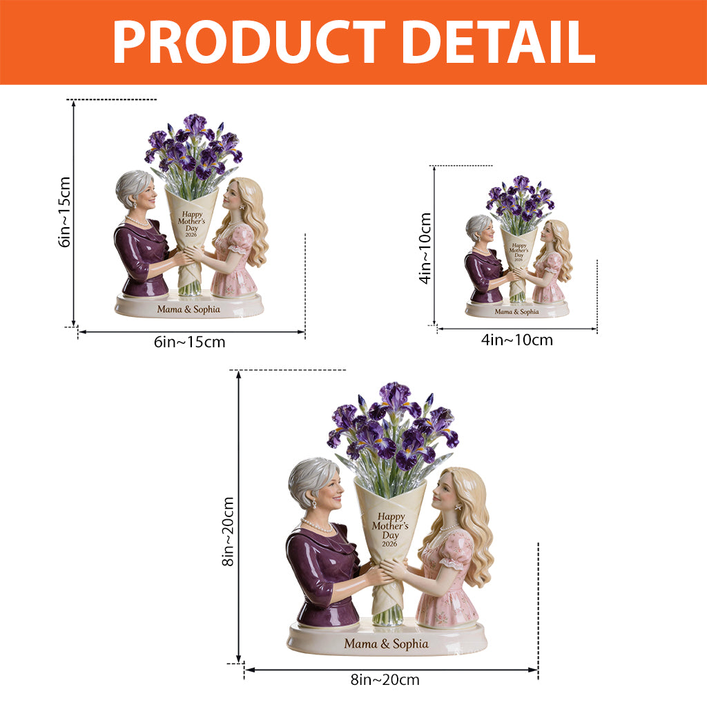 Bedeutungsvolles Muttertagsgeschenk - Personalisierte Mutter Acrylplakette