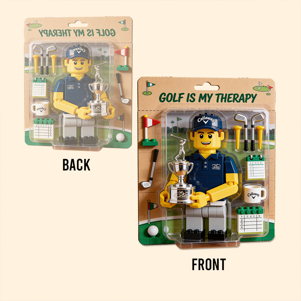 Hole-in-One – Personalisierte, individuell geformte Acrylplakette für Golfer