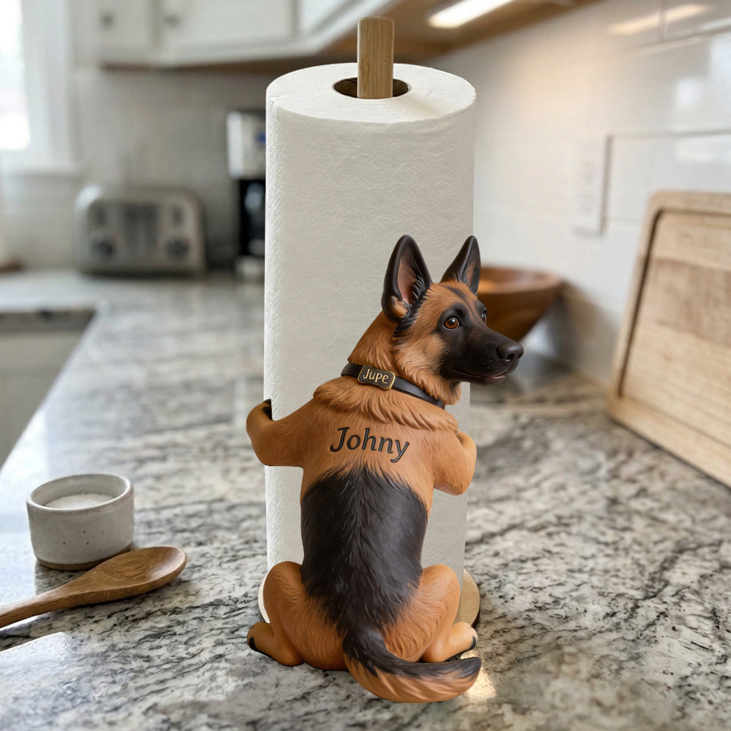 Personalisierter Haustierfoto - Individueller Küchenpapierhalter
