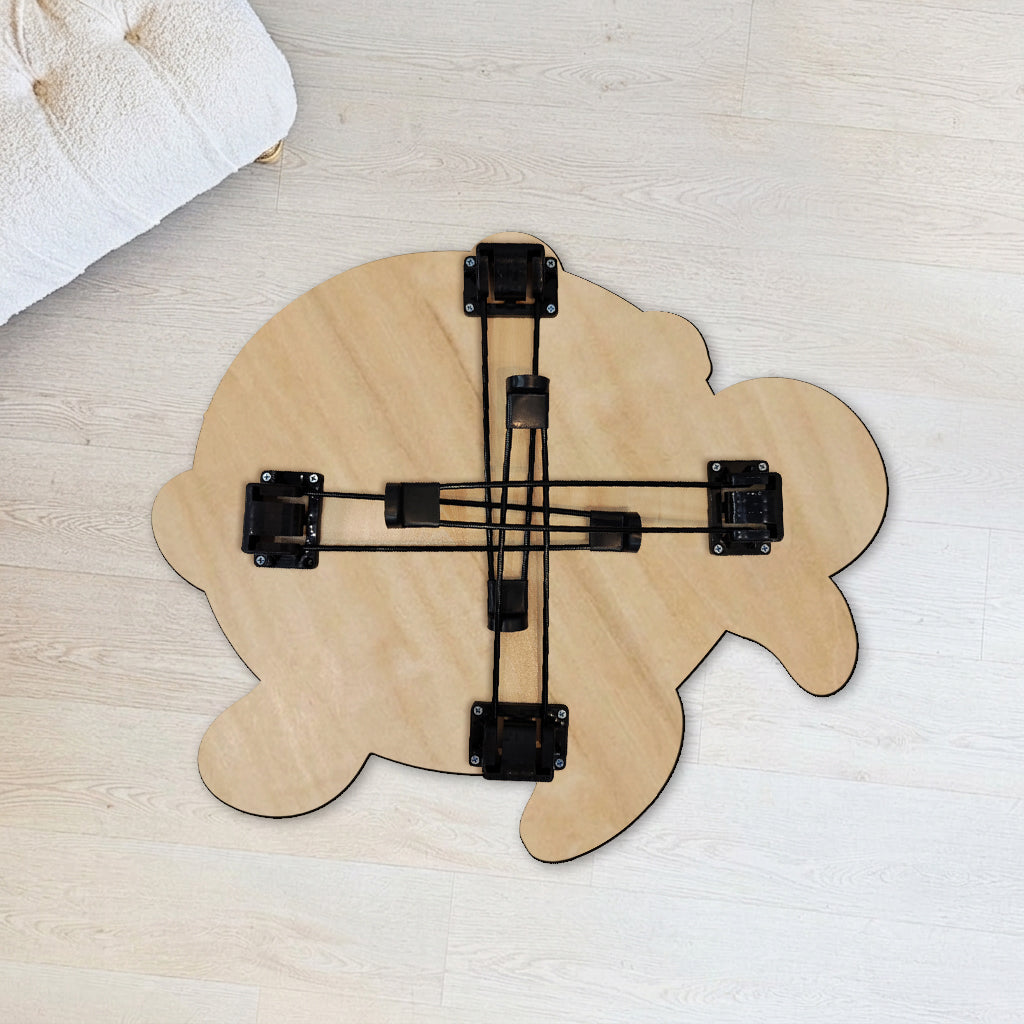 Turle Lovers Gift - Personalized Turtle Table Custom Shape