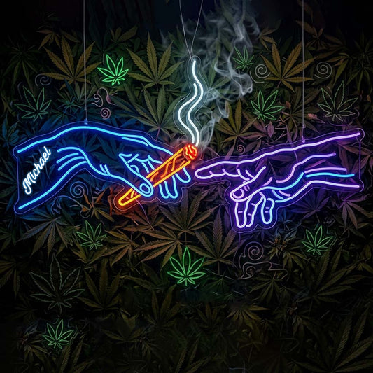 The Creation - Personalized Weed Neon LED Light Sign