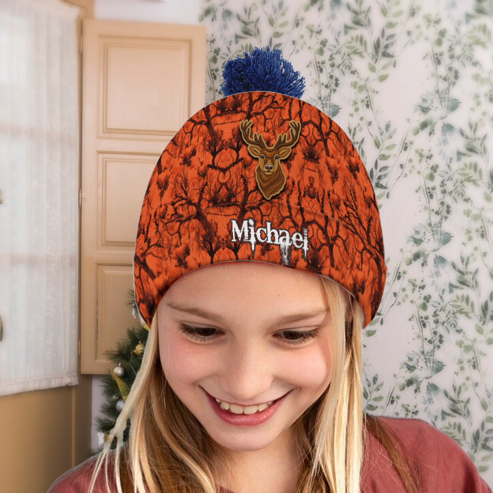 Hunting - Personalized Hunting Beanie Hat