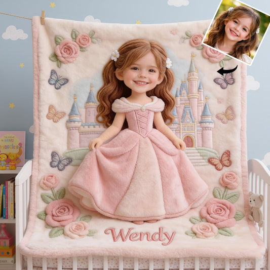 Couverture enfant personnalisée avec photo - Cadeau idéal pour les enfants