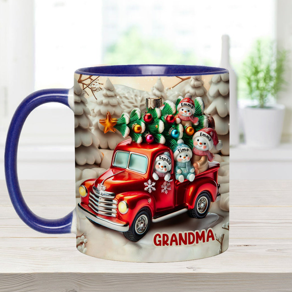 Mug personnalisé « Les Mignonnes de Mamie »