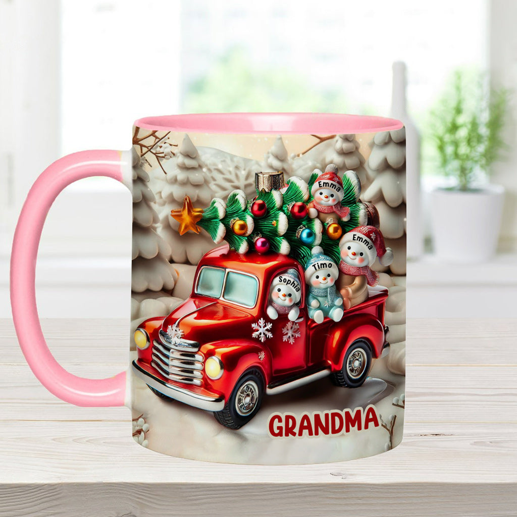 Mug personnalisé « Les Mignonnes de Mamie »