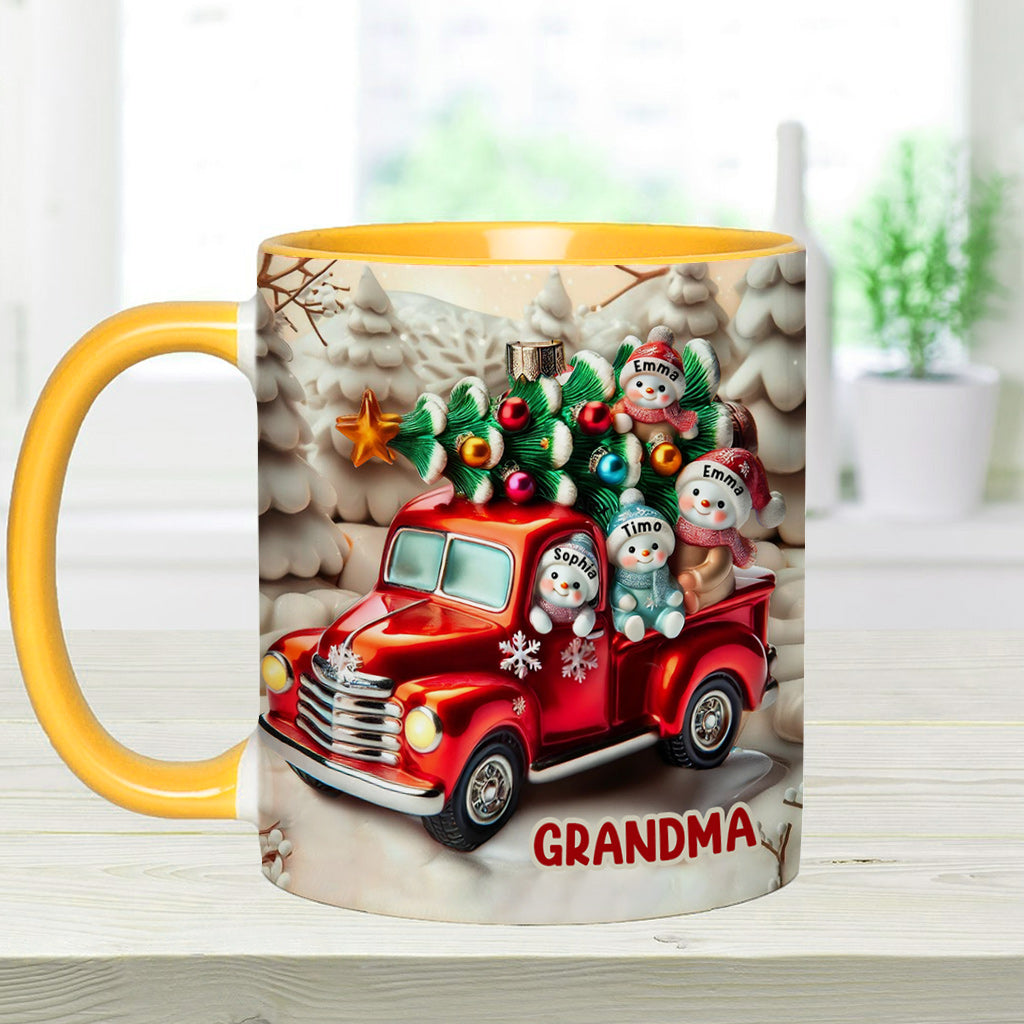 Mug personnalisé « Les Mignonnes de Mamie »
