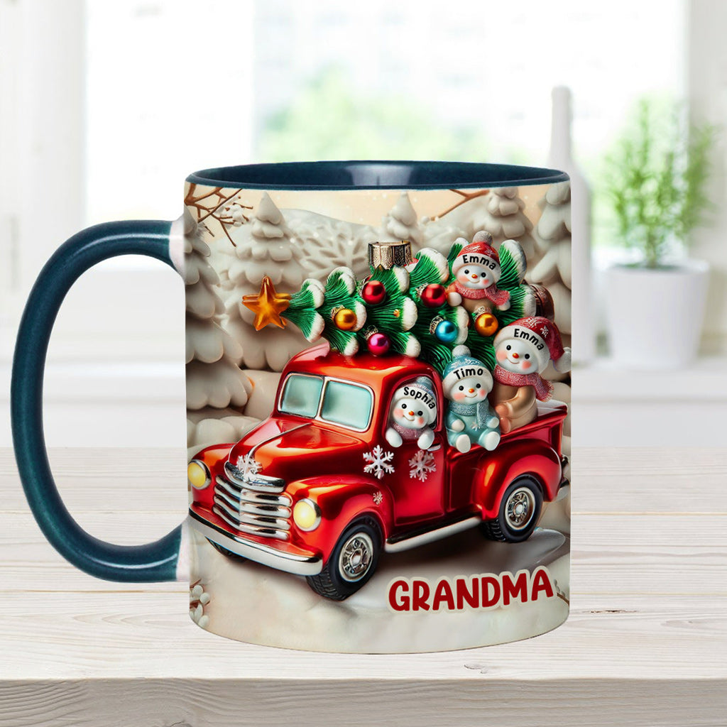 Mug personnalisé « Les Mignonnes de Mamie »