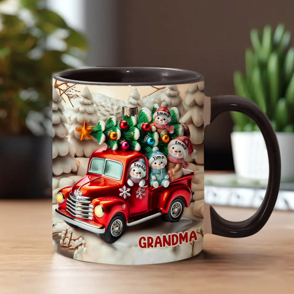 Mug personnalisé « Les Mignonnes de Mamie »