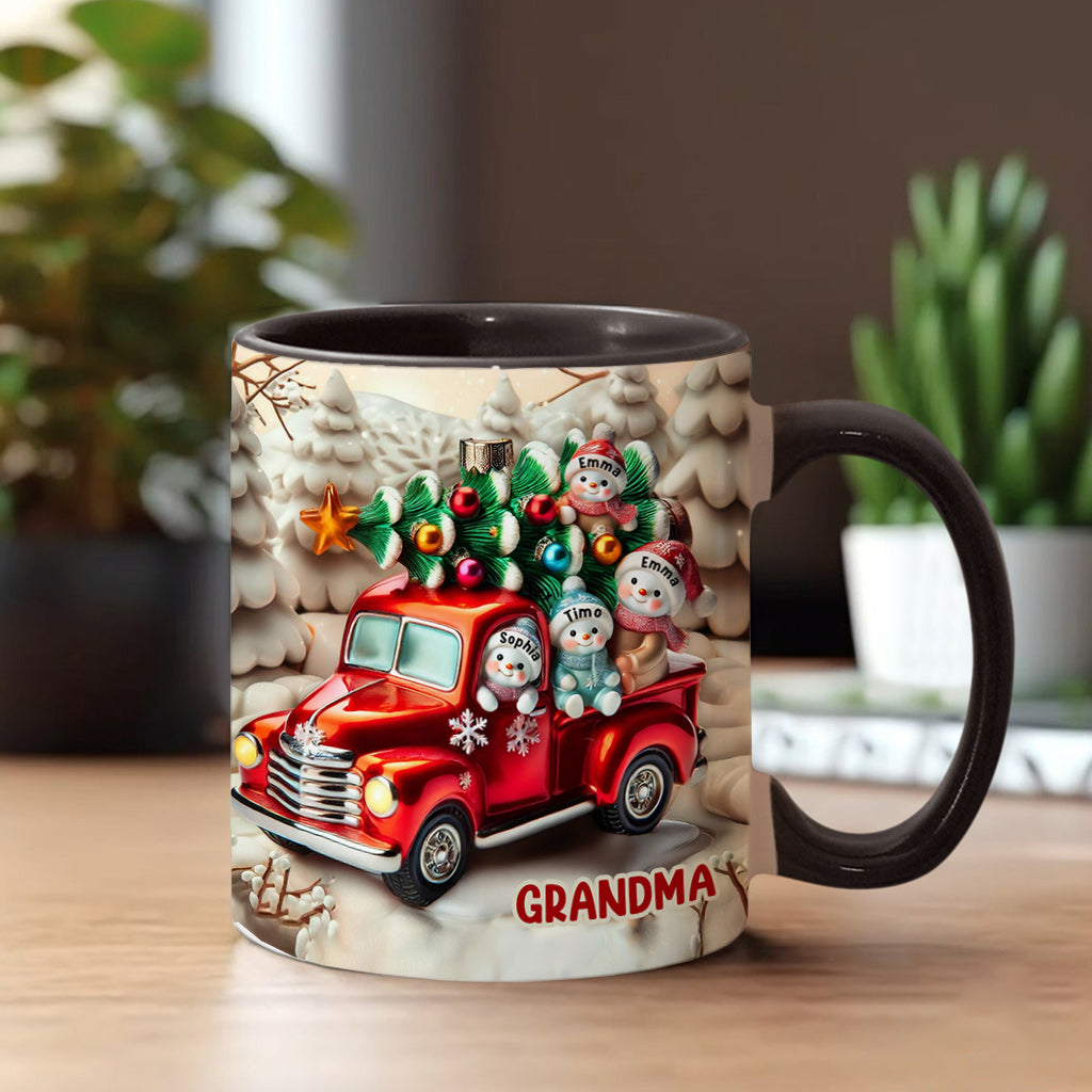 Mug personnalisé « Les Mignonnes de Mamie »