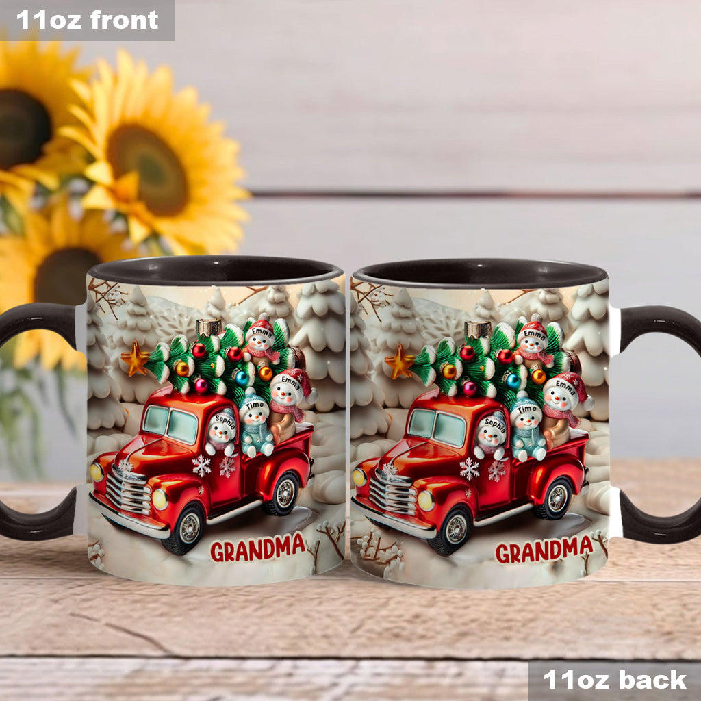 Mug personnalisé « Les Mignonnes de Mamie »