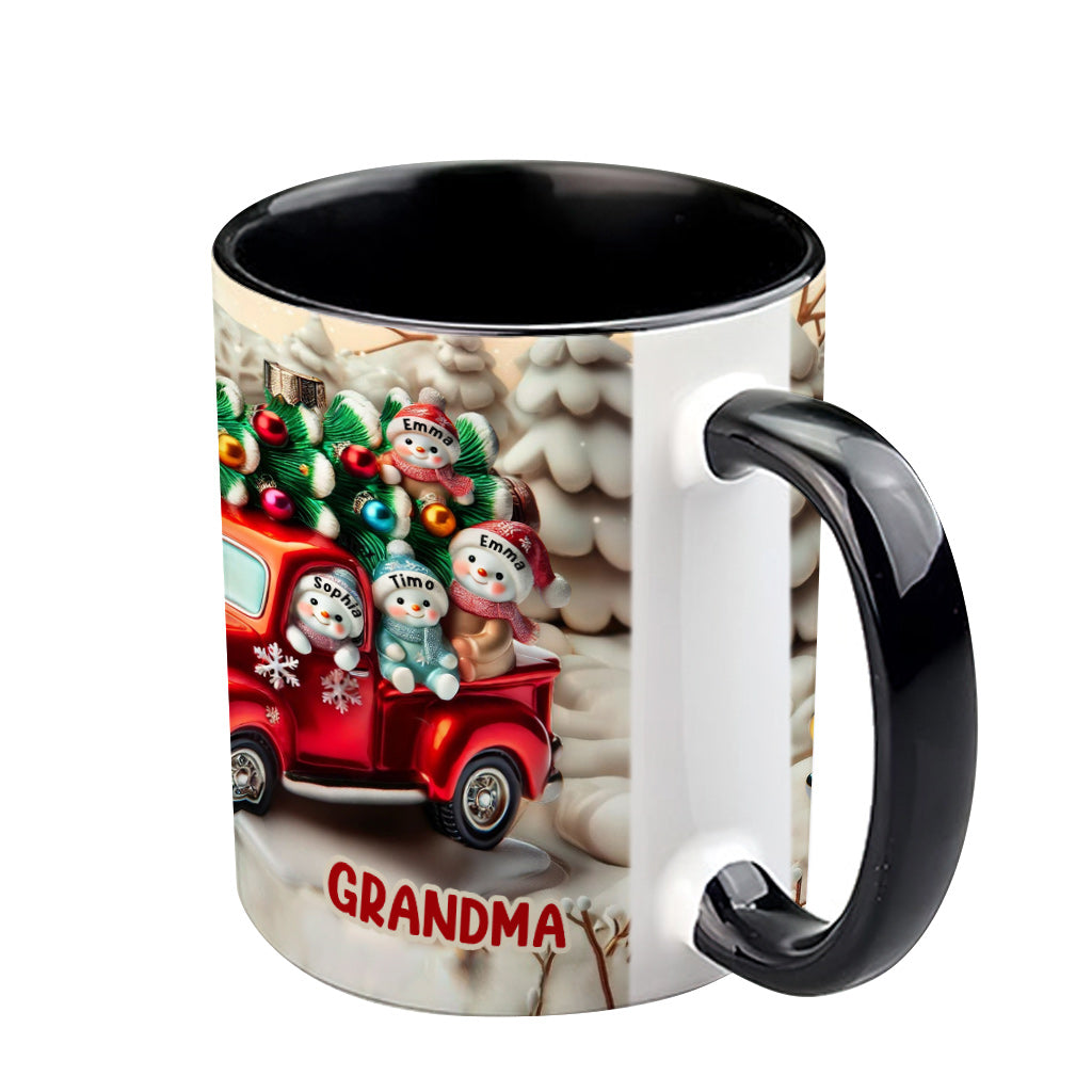 Mug personnalisé « Les Mignonnes de Mamie »