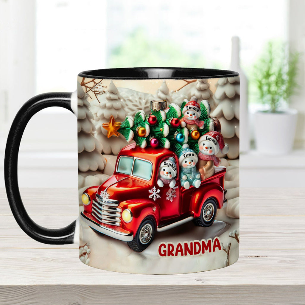 Mug personnalisé « Les Mignonnes de Mamie »