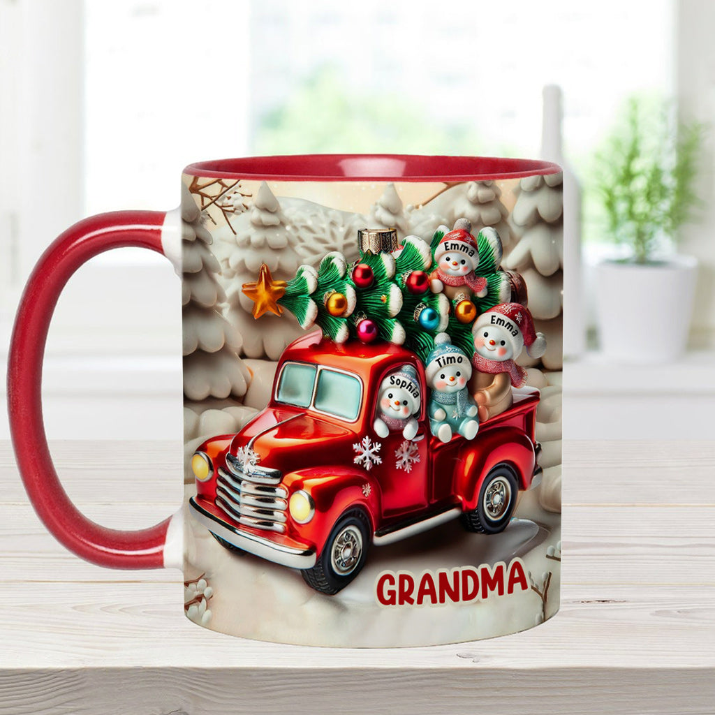 Mug personnalisé « Les Mignonnes de Mamie »