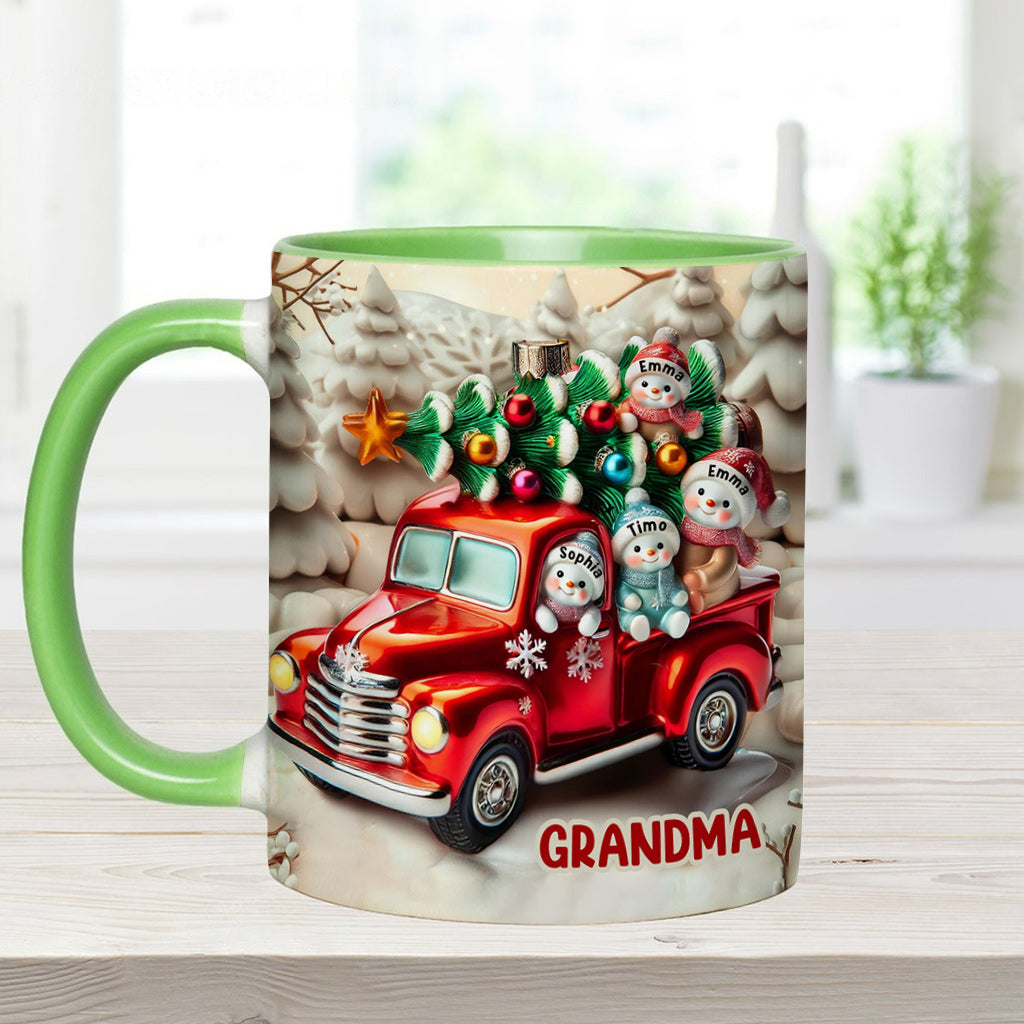 Mug personnalisé « Les Mignonnes de Mamie »