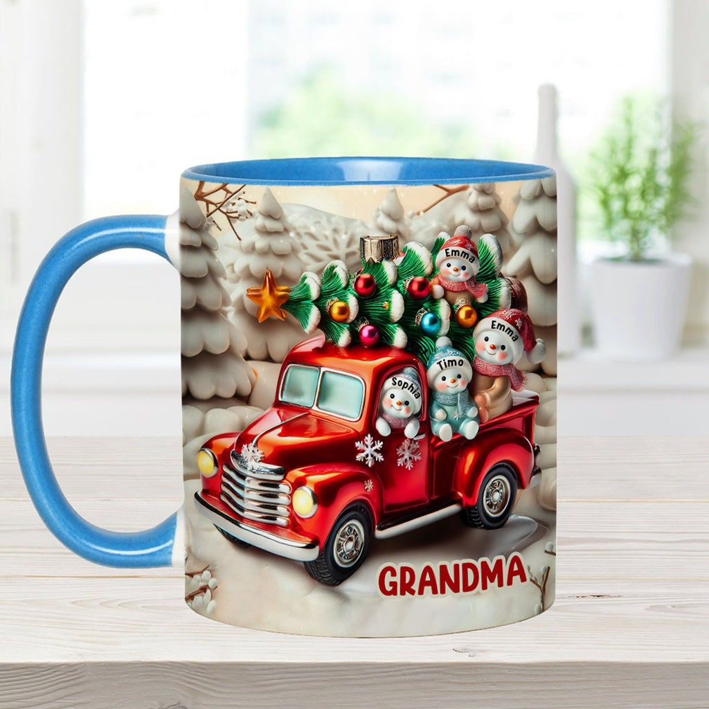 Mug personnalisé « Les Mignonnes de Mamie »