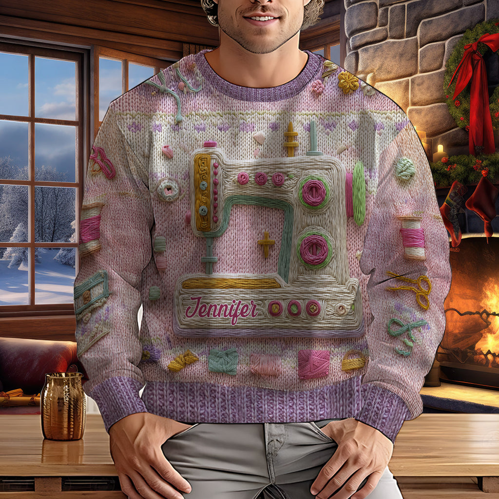 Nähen ist meine Leidenschaft – Personalisierter hässlicher Pullover