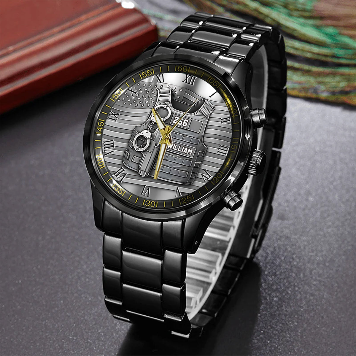 Serve And Protect - Personalized Police Officer Hand Watch