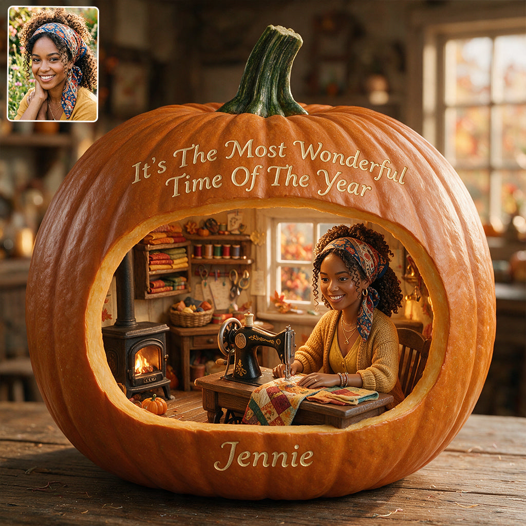 It's Fall Y'all - Personalized Sewing Custom Shaped Acrylic Plaque