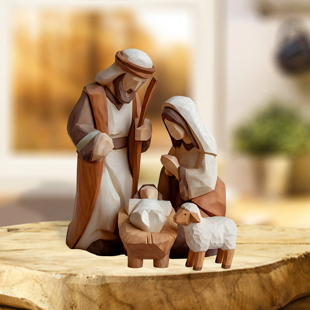 Merry Christmas - Christian Custom Shaped Acrylic Plaque