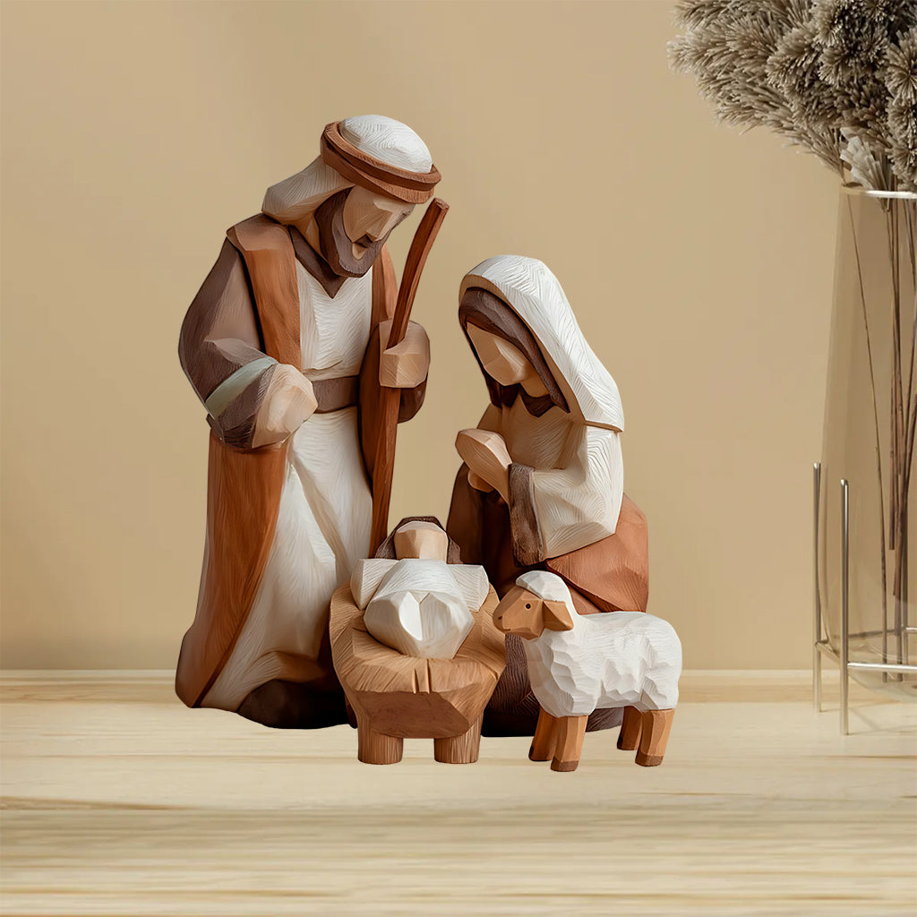 Merry Christmas - Christian Custom Shaped Acrylic Plaque