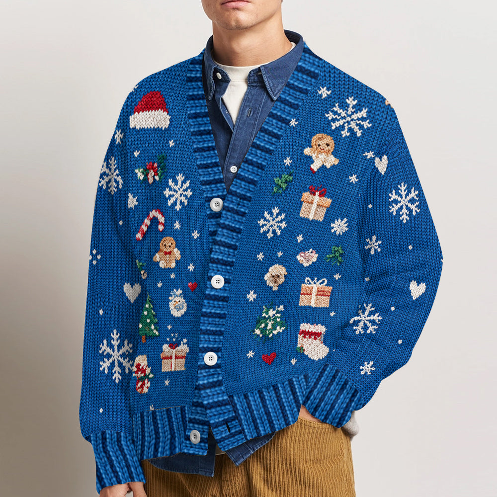 Holiday Moment - Personalized Kid Cardigan Sweater