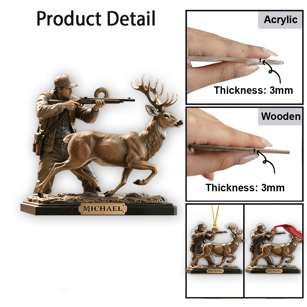 Love Hunting - Personalized Hunting Ornament