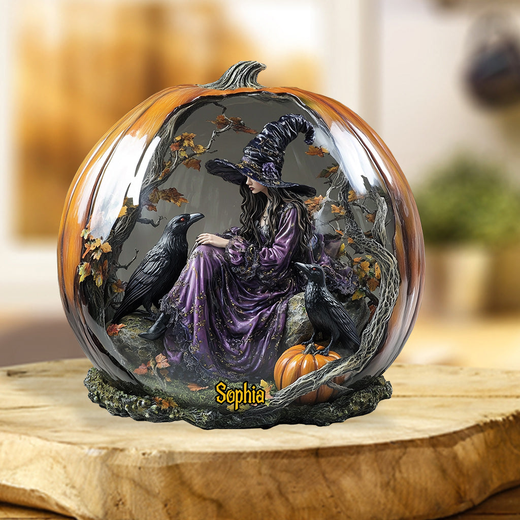 Magical Witch - Personalized Witch Custom Shaped Acrylic Plaque
