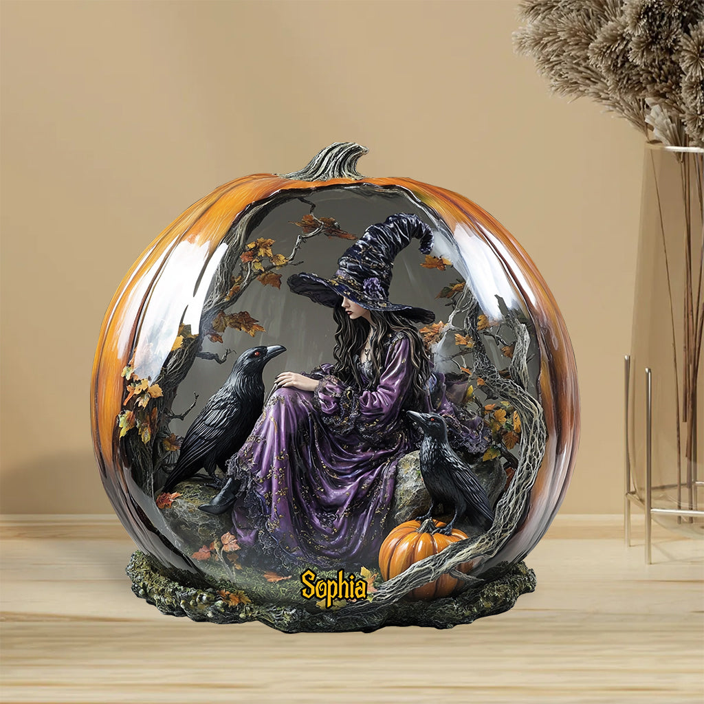 Magical Witch - Personalized Witch Custom Shaped Acrylic Plaque