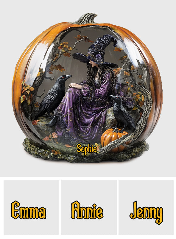 Magical Witch - Personalized Witch Custom Shaped Acrylic Plaque