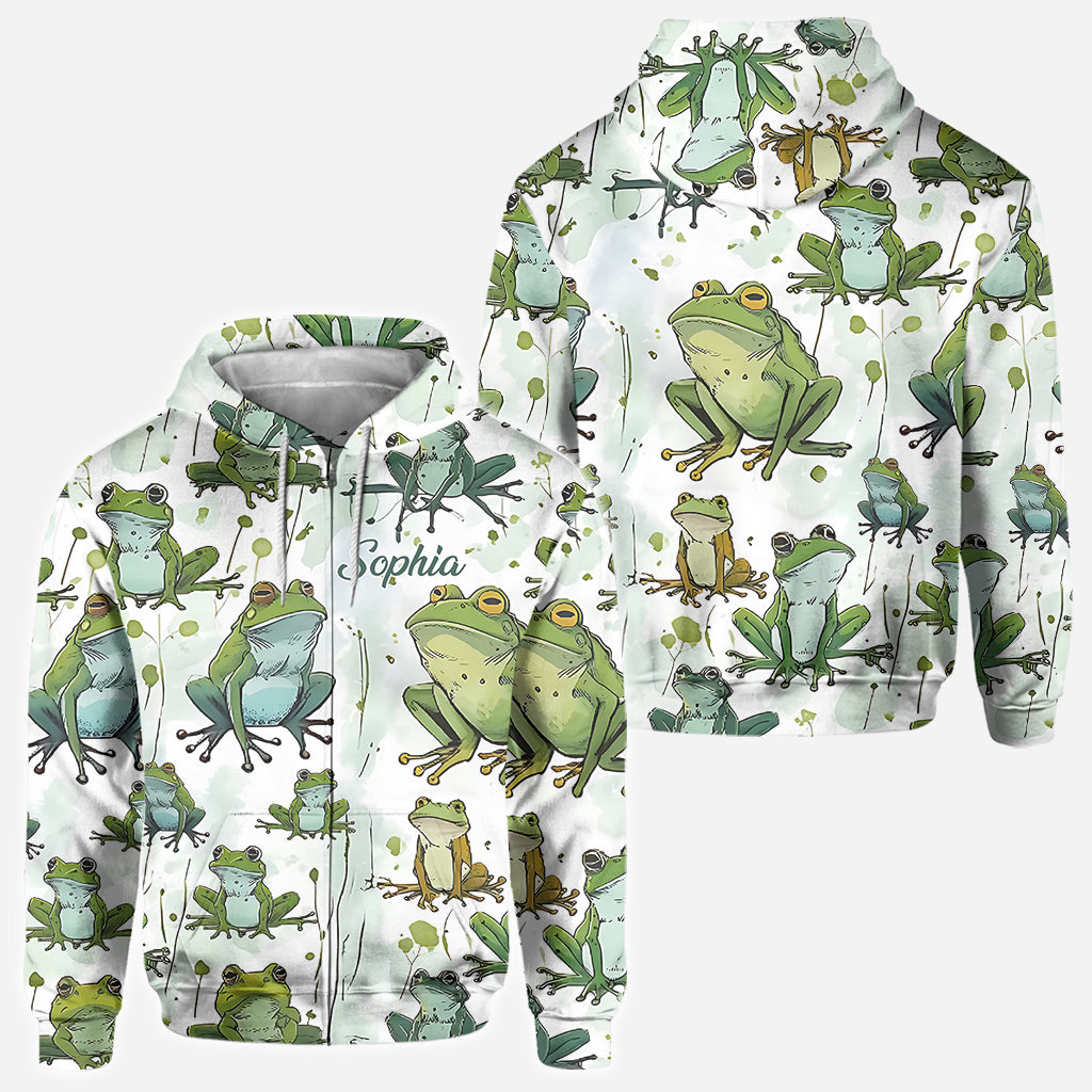 Love Frogs - Personalized Frog All Over Shirt