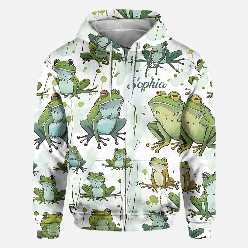 Love Frogs - Personalized Frog All Over Shirt