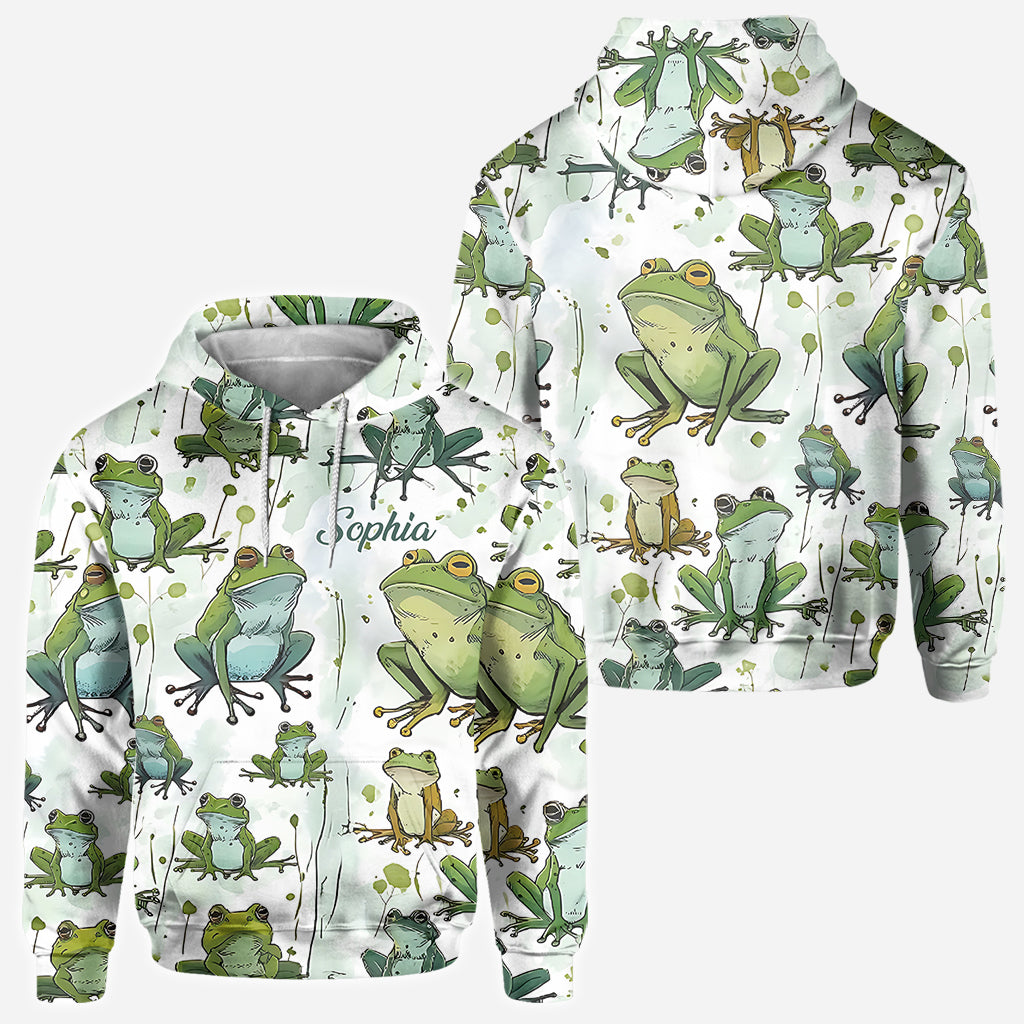 Love Frogs - Personalized Frog All Over Shirt