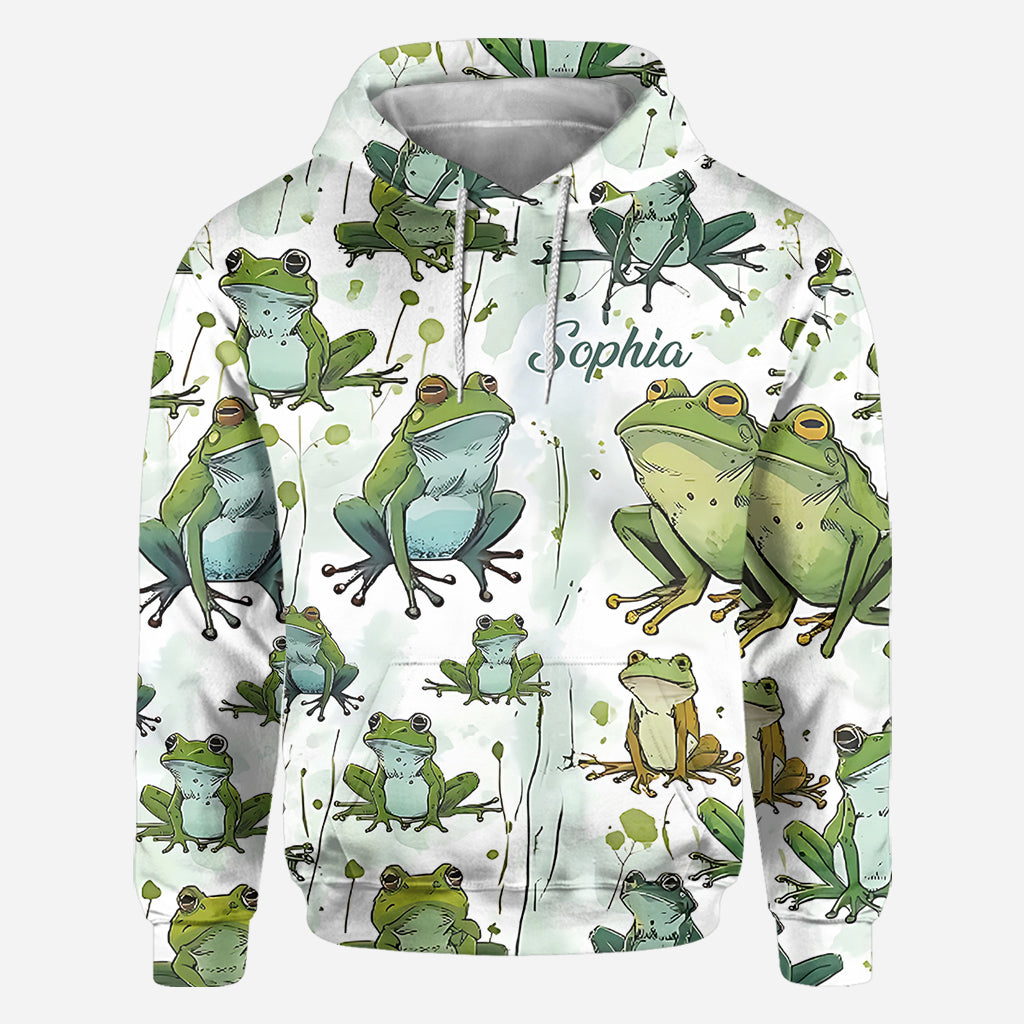 Love Frogs - Personalized Frog All Over Shirt