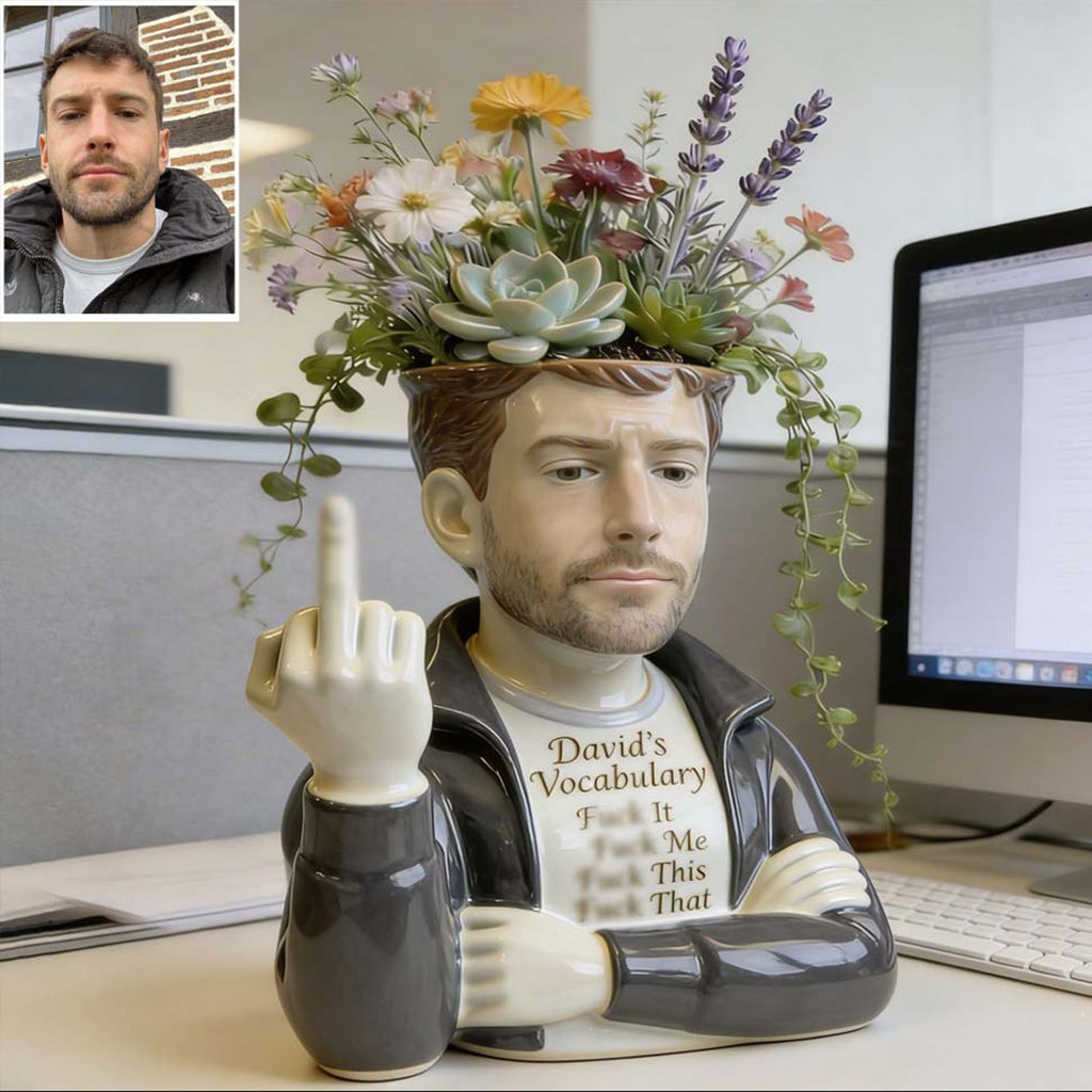 Your Vocabulary - Personalized Colleague Acrylic Pot