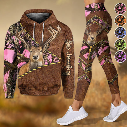 Country Girl - Personalized Hunting Hoodie and Leggings