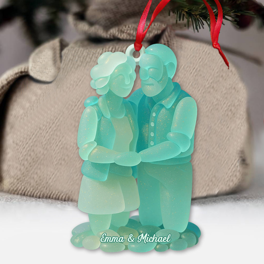 Sea Glass Family - Personalized Family Ornament
