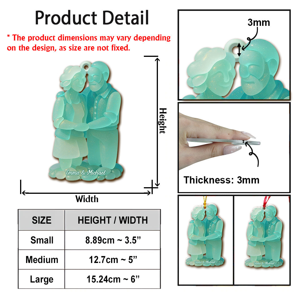 Sea Glass Family - Personalized Family Ornament