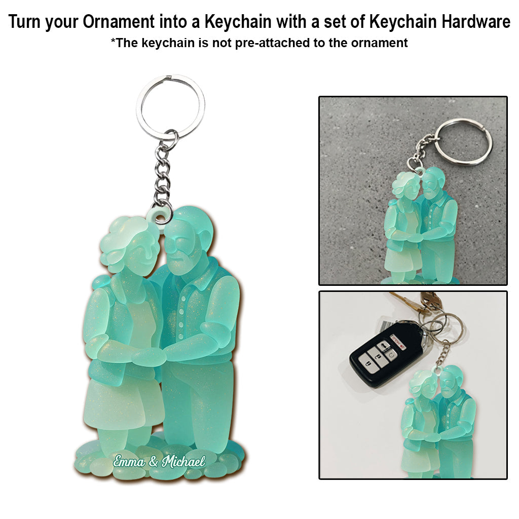 Sea Glass Family - Personalized Family Ornament