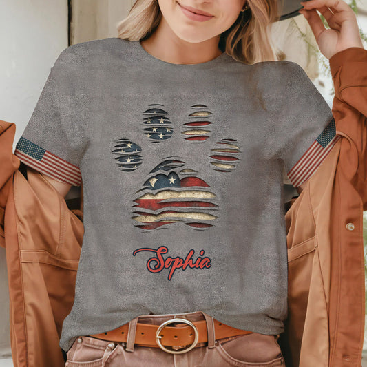 Geschenk für Hundeliebhaber – personalisiertes T-Shirt mit Hundemotiv