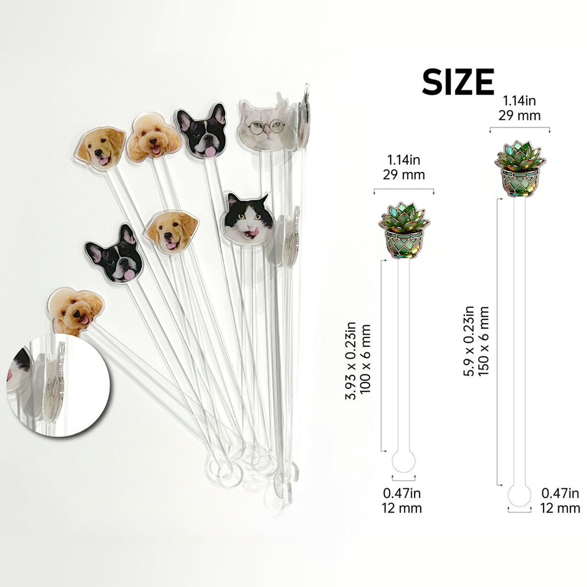 I Really Do Need All These Plants - Personalized Gardening Set Accent Mug with Acrylic Stirrers