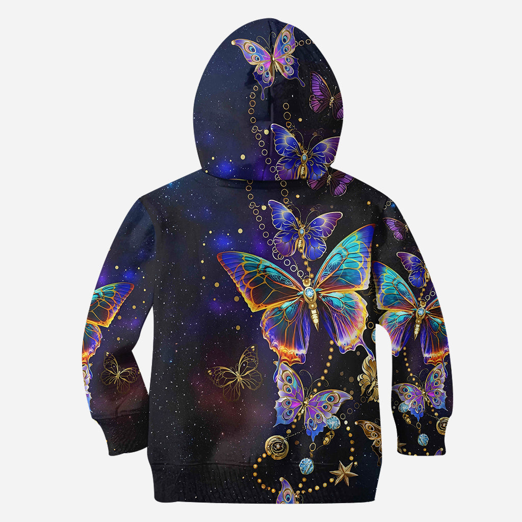 Beautiful Butterfly - Personalized Butterfly Hoodie and Leggings